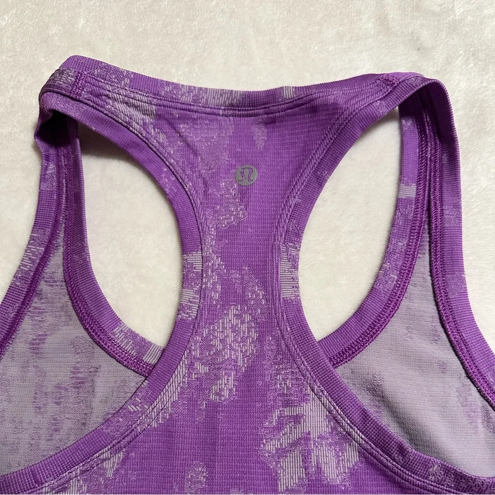 Lululemon Swiftly Tank (Moonlit Magenta) - Picture 6 of 6